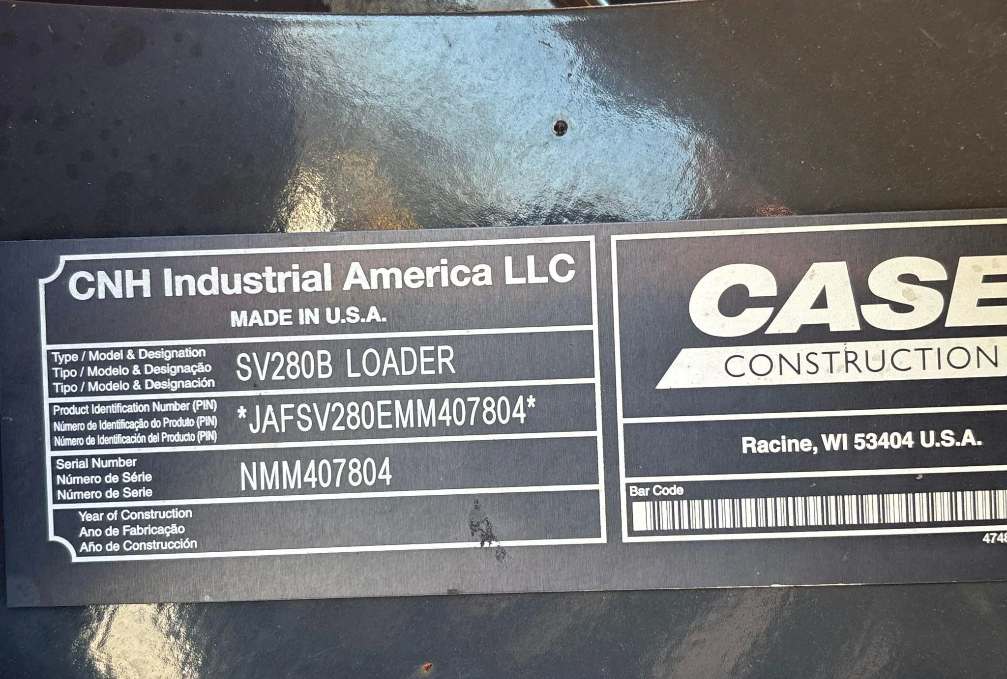 2021 Case IH SV280B