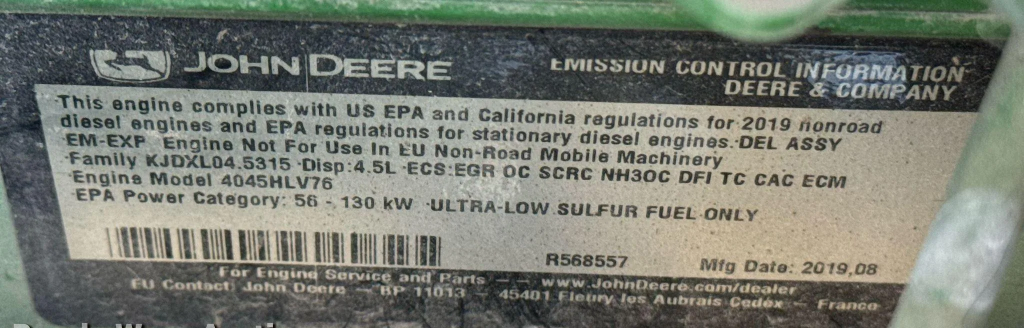 2019 John Deere 5100E