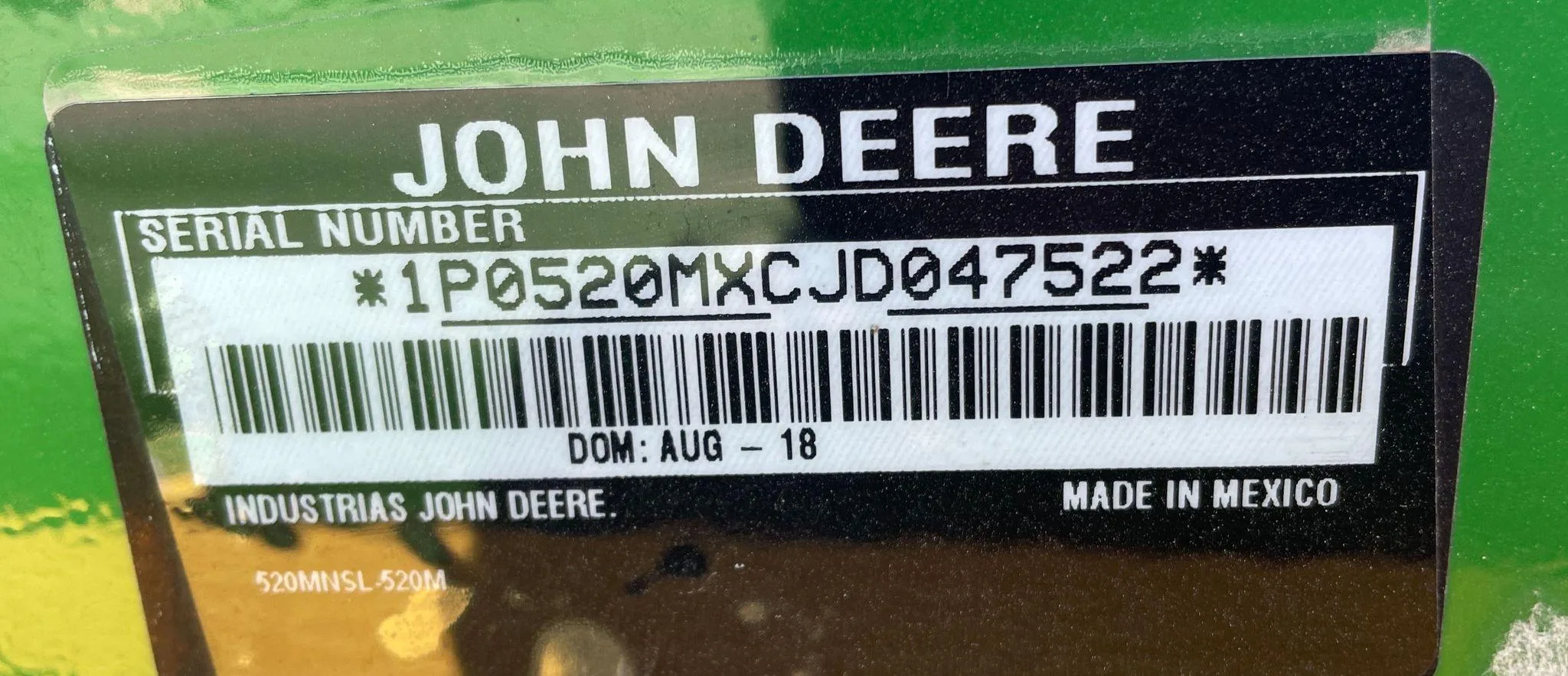 2018 John Deere 5075E
